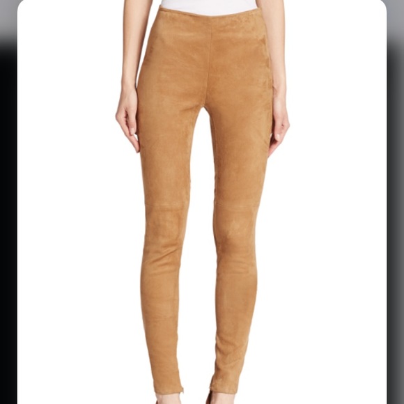 Suede Leggings